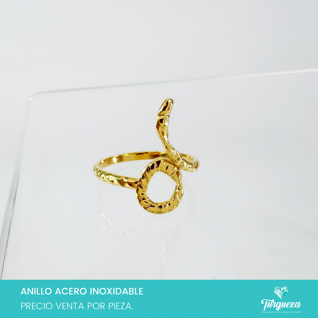 Anillo Circulo Acero Inoxidable