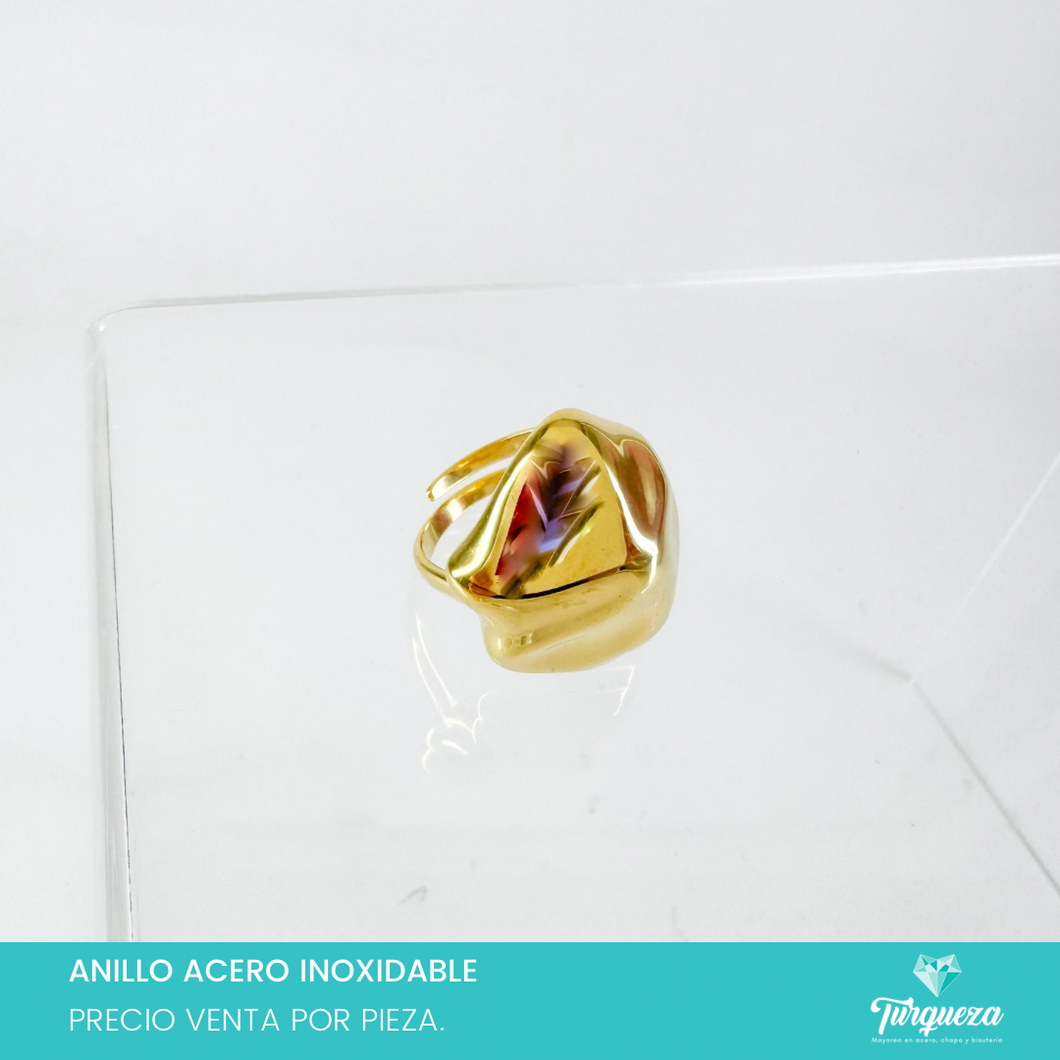 Anillo Chunky Acero Inoxidable