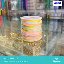 Cargar imagen en el visor de la galería, Hilo Chino #0.8 Variedad de Colores
