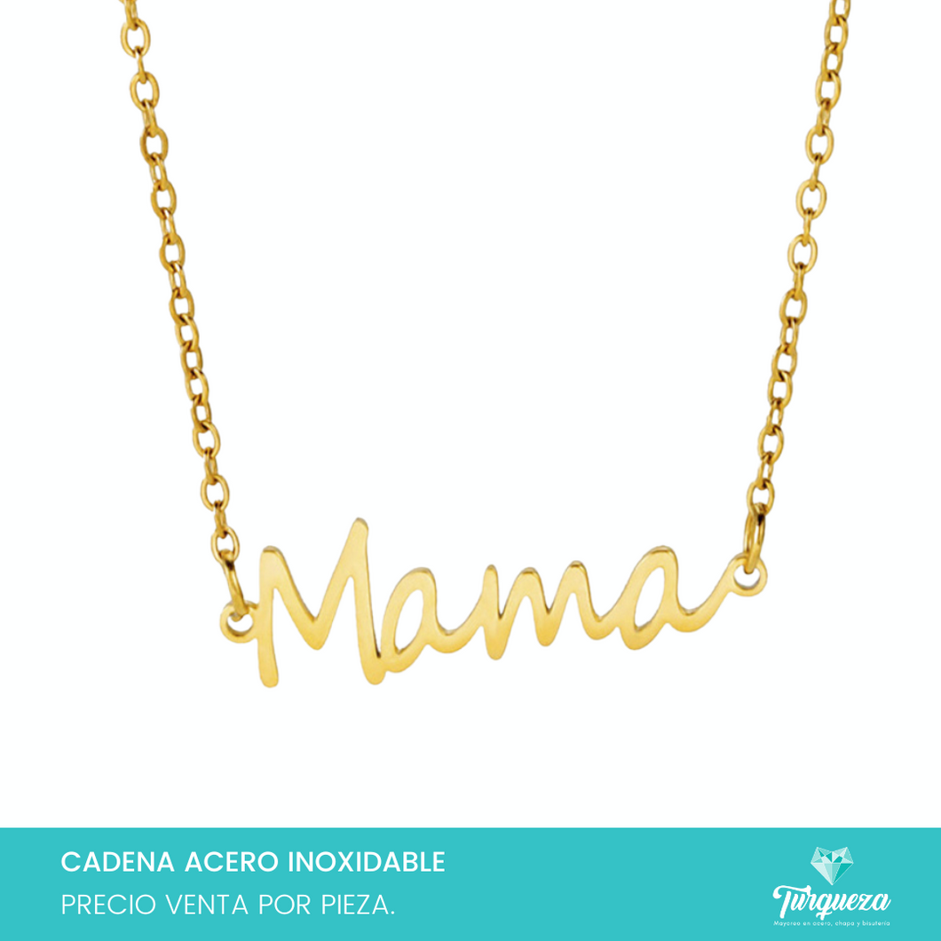 Collar Mama Acero Inoxidable