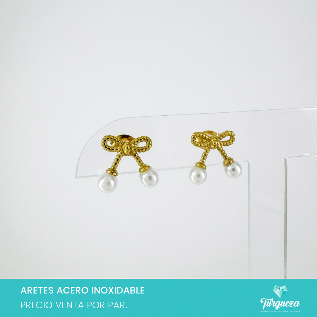 Arete Moño mini 1cm Acero Inoxidable