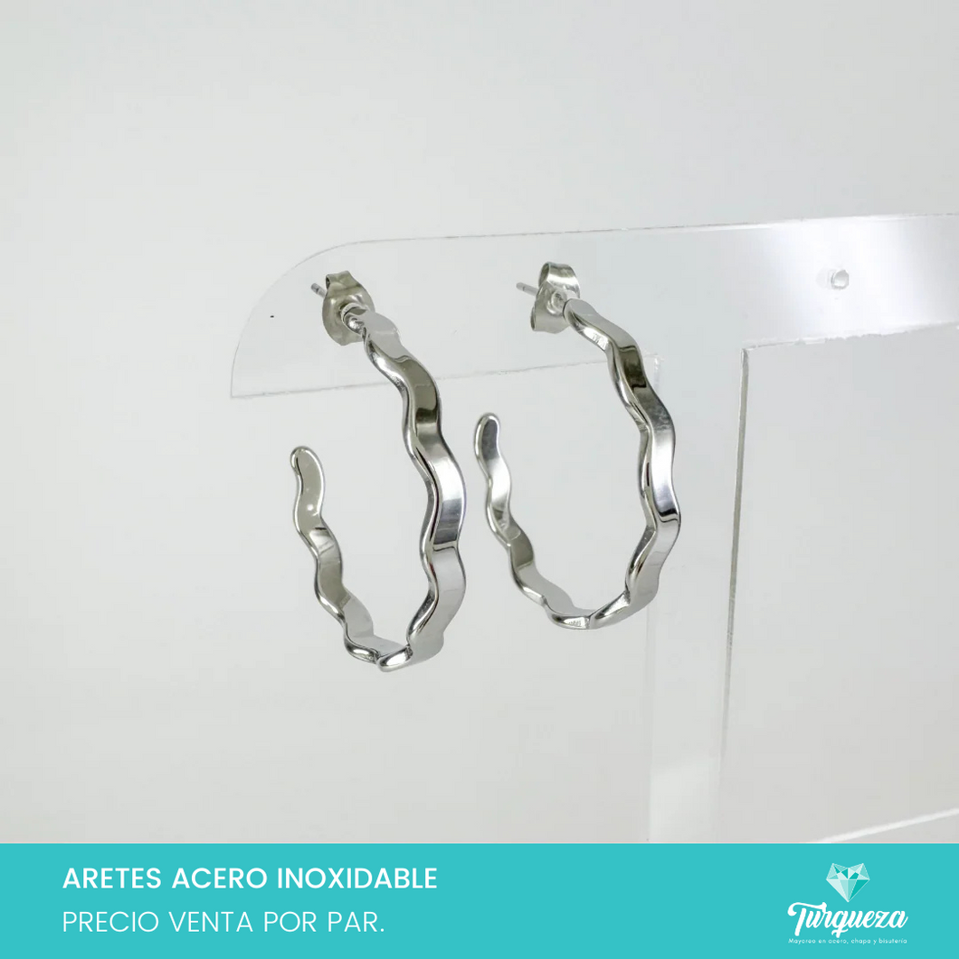 Arete Zigzag Acero Inoxidable
