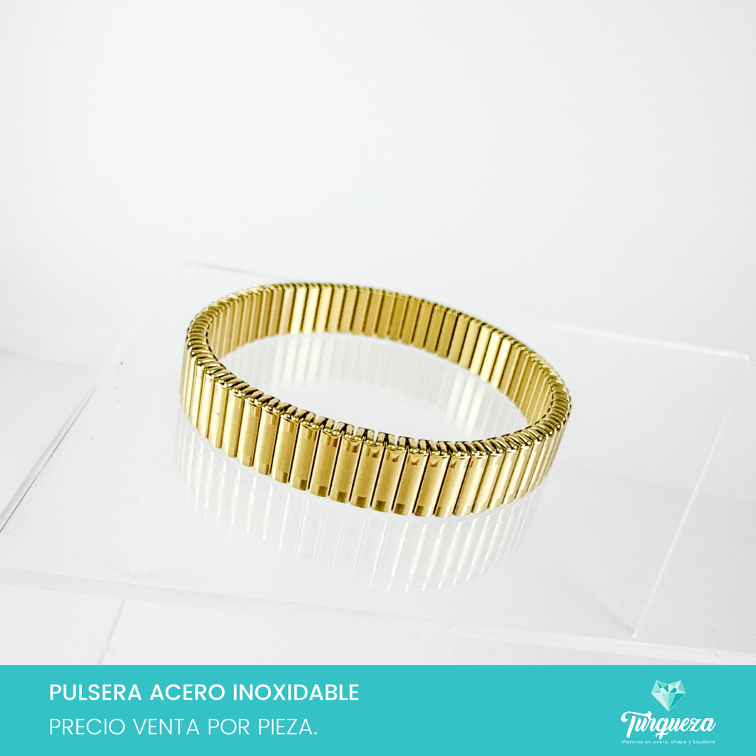 Pulsera Brazalete Armadillo Acero Inoxidable