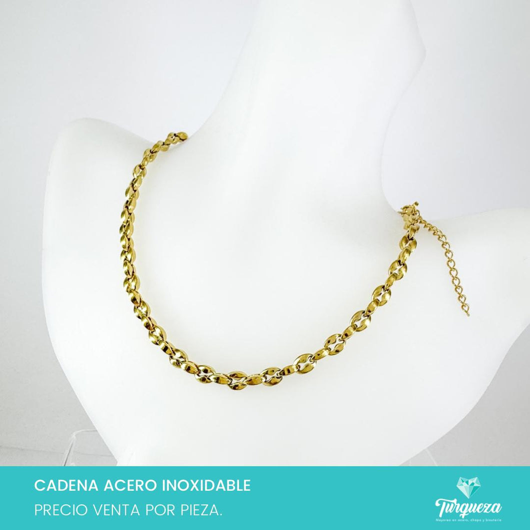 Cadena Barco Choker (43cm-2mm) Acero Inoxidable