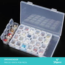 Cargar imagen en el visor de la galería, Caja de Plástico Organizadora 28 Casilleros individuales
