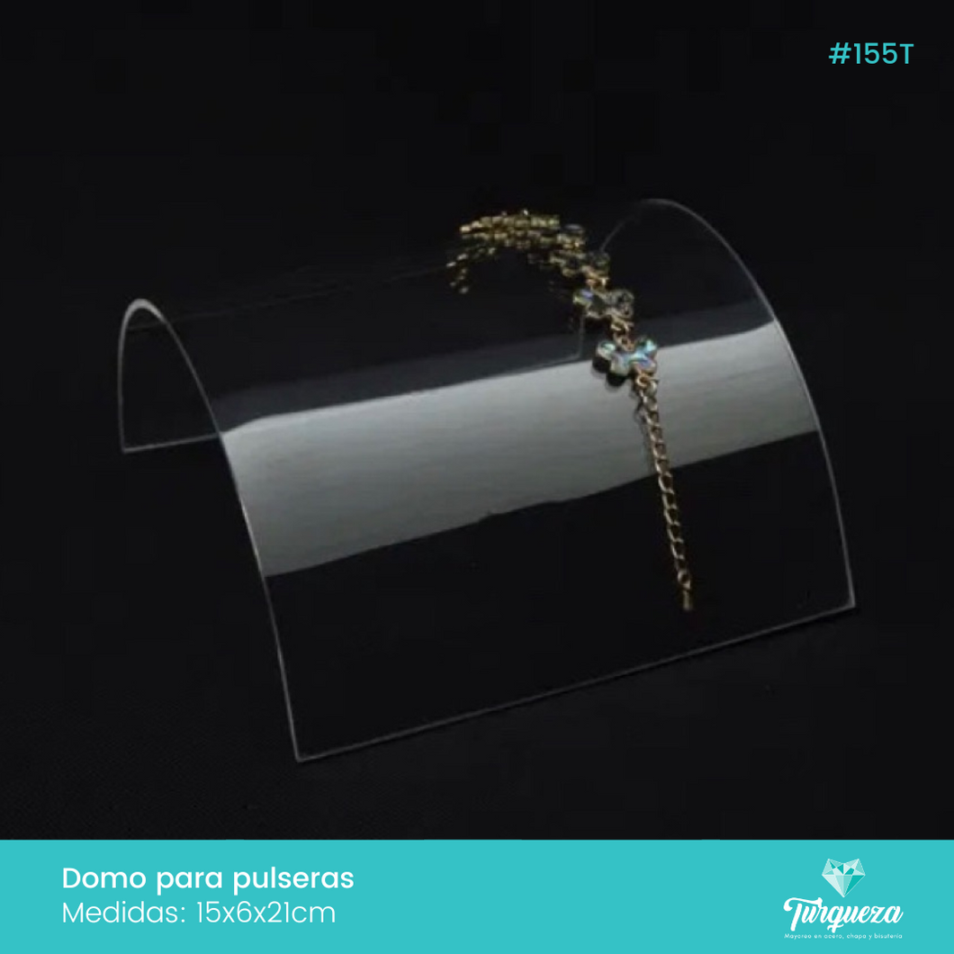 Exhibidor Domo para Pulseras Transparente