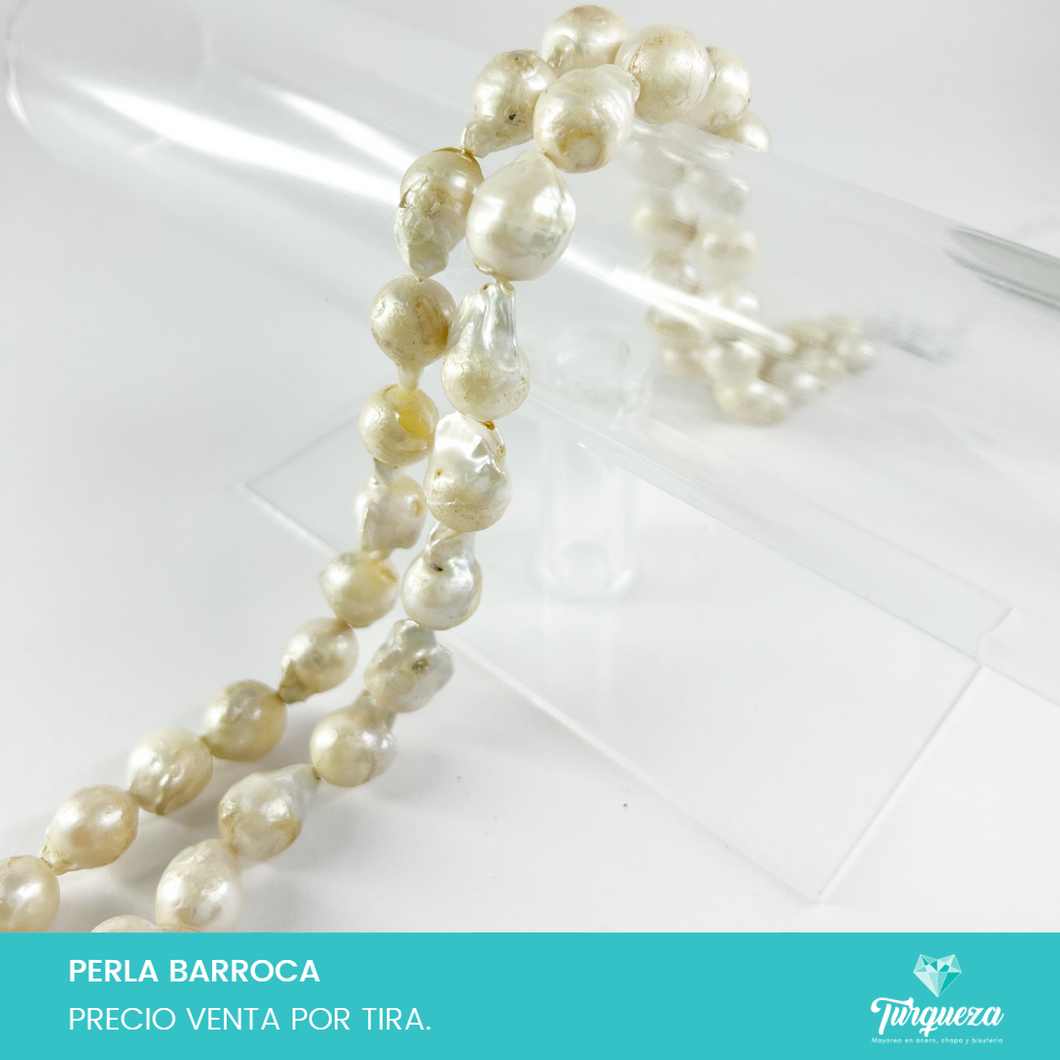 Perla Barroca Forma Gota Irregular #1.4